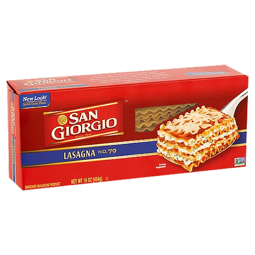 San Giorgio Lasagna No 79 Pasta 16 Oz