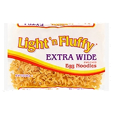 Light 'n Fluffy Extra Wide Enriched Egg Noodles, 12 oz, 12 Ounce