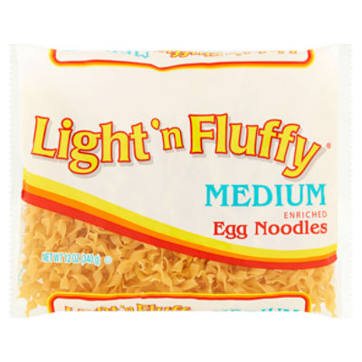 Light 'n Fluffy Medium Enriched Egg Noodles, 12 oz ShopRite