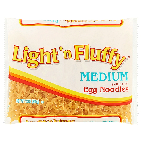 Light 'n Fluffy Medium Enriched Egg Noodles, 12 oz