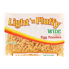Light 'n Fluffy Wide Enriched, Egg Noodles, 12 Ounce