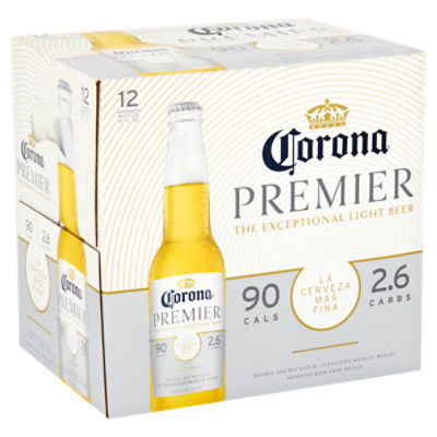 Corona Premier Beer, 12 fl oz, 12 count
