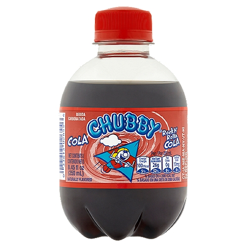 Chubby Rock N' Rolla Cola, 8.45 fl oz