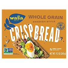 Wasa Whole Grain Swedish Style Crispbread, 9.2 oz