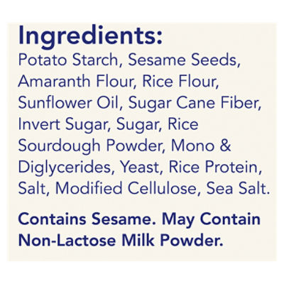 Wasa Gluten Free Sesame & Sea Salt Crispbread, 6.1 oz. Gluten Free Crackers, Non-GMO Ingredients