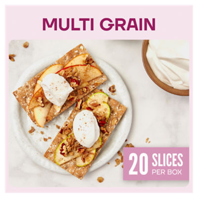 Wasa Multi Grain Crispbread, 9.7 oz. Multigrain Crackers, Non-GMO Ingredients, Fat Free, 9.7 oz