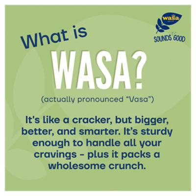 Wasa Multi Grain Crispbread, 9.7 oz. Multigrain Crackers, Non-GMO Ingredients, Fat Free, 9.7 oz