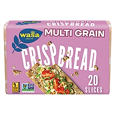 Wasa Multi Grain Swedish Style Crispbread Crackers, 9.7 oz