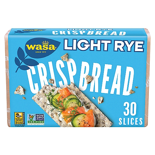 Wasa Light Rye Swedish Style Crispbread, 9.5 oz