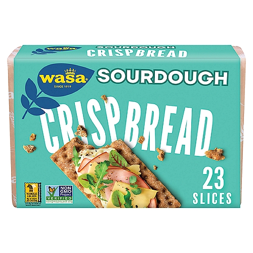 Simplify your snacking the Swedish way. Starting with a few simple ingredients, Wasa Crispbreads deliver a hearty crunch and pair perfectly with your favorite toppings. Much larger than a regular cracker, Wasa Crispbread stands up to any topping. They're baked to perfection for a hearty, satisfying crunch! Fat free and good source of fiber. Available in 10 varieties, Wasa Crispbreads are a great substitute for bread or other snack crackers. Create endless Wasa-bilities with wholesome, oven-baked crispbreads.