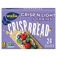 Wasa Crisp'n Light 7 Grains Swedish Style Crispbread, 4.9 oz