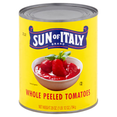 Sun of Italy Whole Peeled Tomatoes, 28 oz