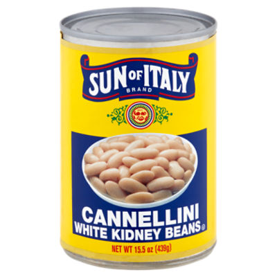 Sun of Italy Cannellini White Kidney Beans, 15.5 oz