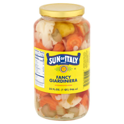 Sun of Italy Fancy Giardiniera, 32 fl oz