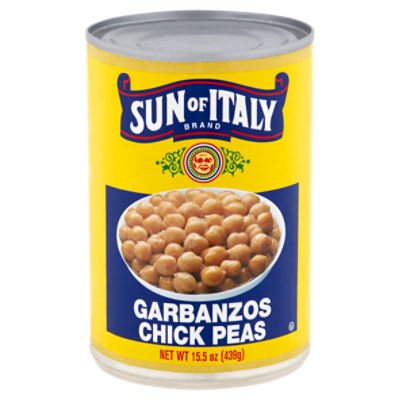 Sun of Italy Chick Peas, 15.5 oz