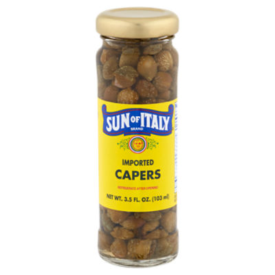 Sun of Italy Imported Capers, 3.5 fl oz