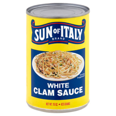 Sun of Italy White Clam Sauce, 15 oz