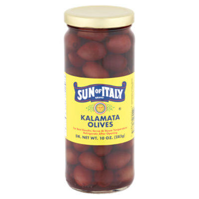 Sun of Italy Kalamata Olives, 10 oz