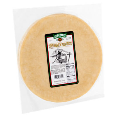 Sun of Italy Premium Pizza Crusts, 3 count, 25.5 oz