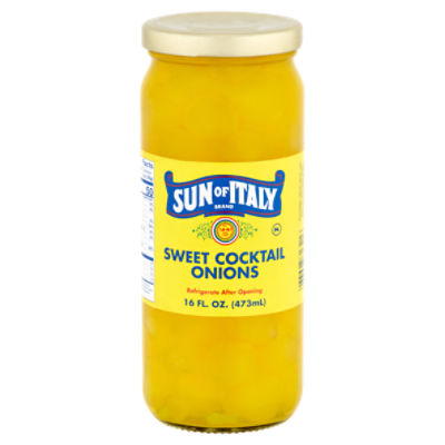 Sun of Italy Sweet Cocktail Onions, 16 fl oz