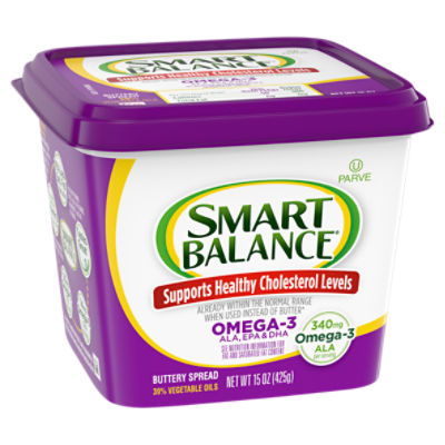 Smart Balance Omega-3 Buttery Spread, 15 OZ