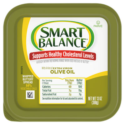 Smart Balance Whipped Buttery Spread, 13 oz