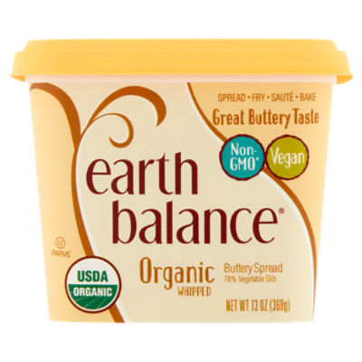 Earth Balance Organic Whipped Buttery Spread, 13 oz, 13 Ounce