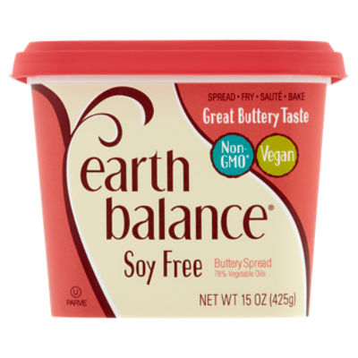 Earth Balance Soy Free Buttery Spread, 15 oz, 15 Ounce