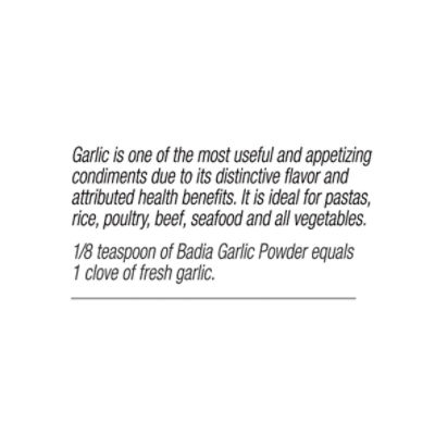 Garlic Powder - 3 oz - Badia Spices