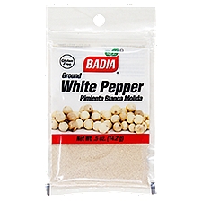 Badia Ground White Pepper, .5 oz
