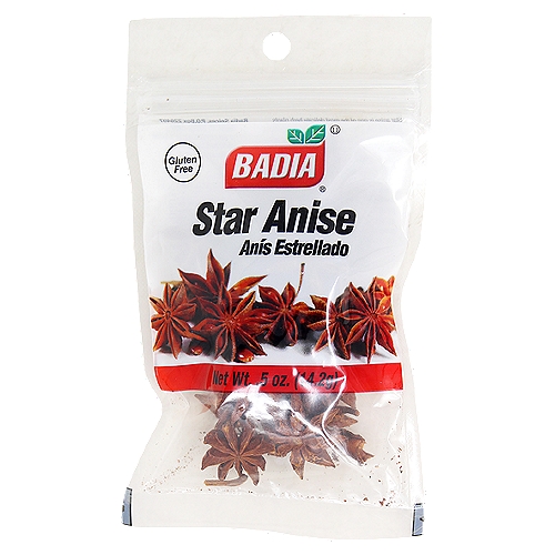 Star Anise is one of the most delicate herb plants, related to Dill, Fennel, and Cumin. It is used mainly to add flavor to cordials and liqueurs. In France, where its use is more common, Anise is used to season fish, soup, seafood, and shellfish. In India, it is used on vegetables and seafood dishes.nnBadia Spices manufactures, packages, distributes, a wide array of products for the everyday cooking needs, from spices, herbs, seasoning blends, teas, side dishes, olive oils, and more. Badia is committed to offering the highest quality at the best price.