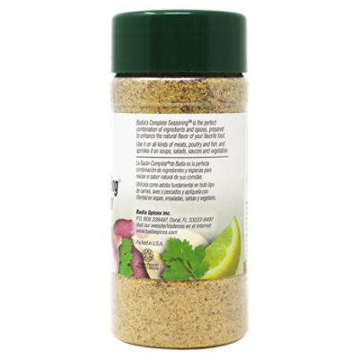 Badia, Spices Complete Seasoning, 12 Oz