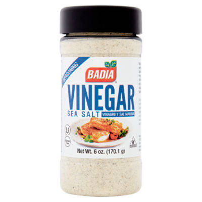 Badia Vinegar Sea Salt Seasoning, 6 oz