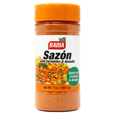 Badia Sazon Coriander and Annatto, 7 oz