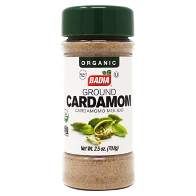 Badia Organic Ground Cardamom, 2.5 oz