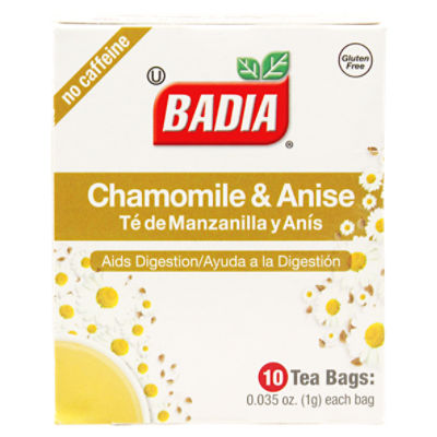 Badia Chamomile & Anise Tea 10 bags