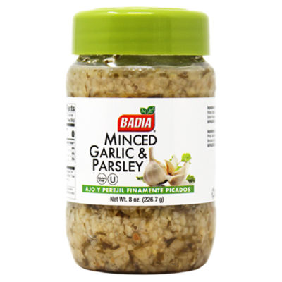 Badia Minced Garlic & Parsley, 8 oz