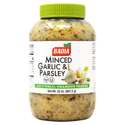 Badia Minced Garlic & Parsley, 32 oz