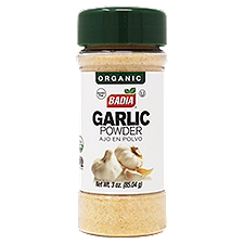 Badia Garlic Powder - Organic, 3 Ounce
