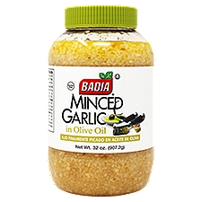 Badia Minced Garlic in Olive Oil, 32 oz