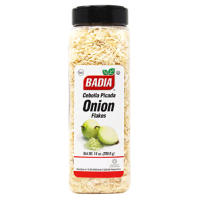 Badia Onion Flakes, 14 oz