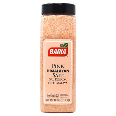 Badia Pink Himalayan Salt, 40 oz