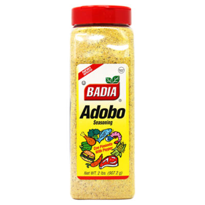 Badia Adobo with Pepper 32 oz (2 lbs)