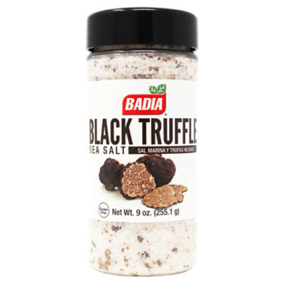 Badia Black Truffle Sea Salt 9 oz