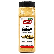 Badia Ground Ginger, 12 oz, 12 Ounce
