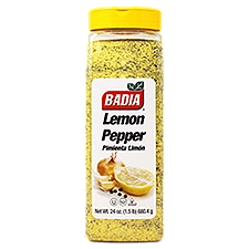 Badia Lemon Pepper, 24 oz