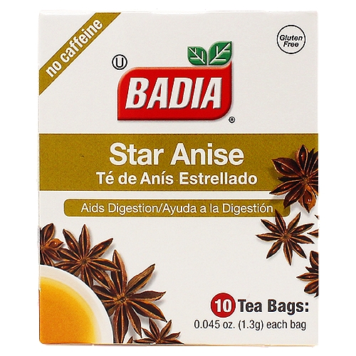 Badia Star Anise Tea 10 bags