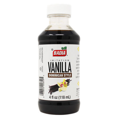 Badia Vanilla Extract Imitation Dominican Style 4 fl oz