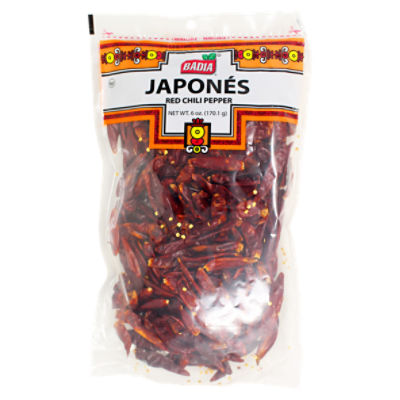 Badia Japonés Red Chili Pepper, 6 oz