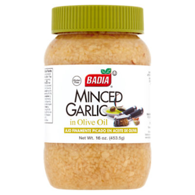 Badia Minced Garlic in Olive Oil 16 oz